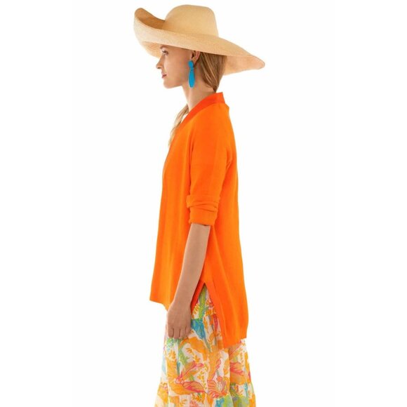 Gretchen Scott Designs Orange Cardigan - Picture 2 of 5